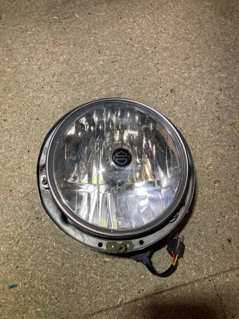 Origineel Koplamp unit Harley davidson electra glide, Ophalen, Gebruikt