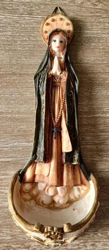 Wijwaterbakje Heilige Maria 32 cm beschikbaar voor biedingen