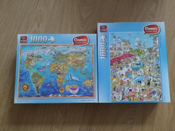 KING Comic collection puzzels beschikbaar voor biedingen