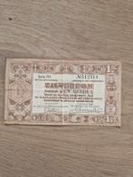 Zilverbon 1 Gulden 1938, Postzegels en Munten, Bankbiljetten | Nederland, Ophalen of Verzenden