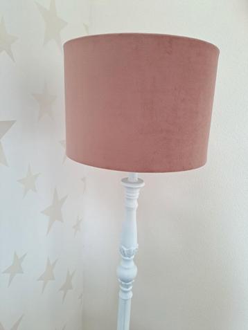 Lampenkap Velours Roze 30cm beschikbaar voor biedingen
