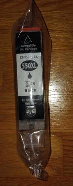 Cartridge 550XL Black, Ophalen of Verzenden, Nieuw, Cartridge, Canon compatibel