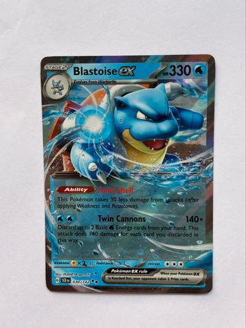 Pokemon Blastoise (030/142) beschikbaar voor biedingen