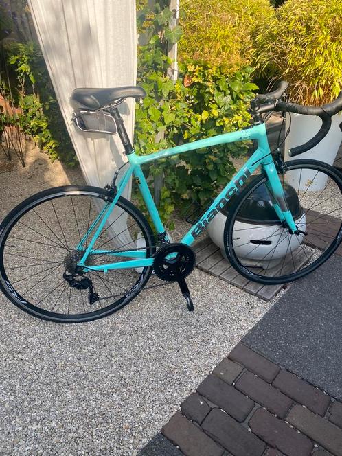 Zeer mooie Bianchi racefiets, Fietsen en Brommers, Fietsen | Racefietsen, Zo goed als nieuw, Overige merken, Meer dan 20 versnellingen