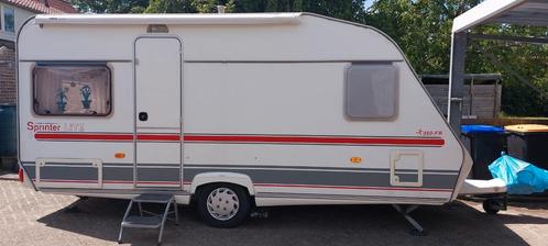 Beyerland Sprinter 460 FB Lite, Omnistor zakluifel. Mover., Caravans en Kamperen, Caravans, Treinzit, Beyerland, Luifel, Mover