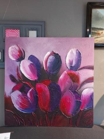 Handgemaakt schilderij met certificaat beschikbaar voor biedingen