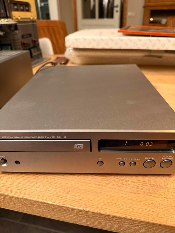 Yamaha CDX-10 CD Speler Vintage - Topstaat!, Audio, Tv en Foto, Cd-spelers, Zo goed als nieuw, Ophalen of Verzenden