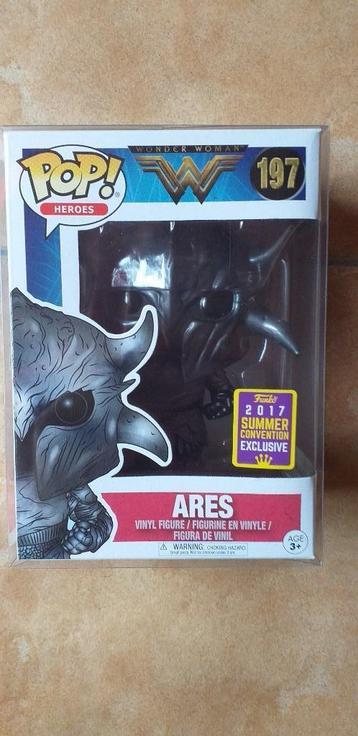 Wonder woman ares summer convention exclusive funko pop  beschikbaar voor biedingen