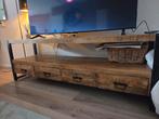 Industrieel tv meubel, Ophalen of Verzenden, Zo goed als nieuw, 25 tot 50 cm, Minder dan 100 cm
