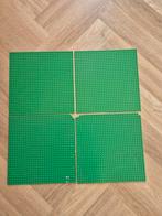 4 groene lego bouwplaten grondplaten baseplates 32x32, Kinderen en Baby's, Ophalen of Verzenden, Gebruikt, Complete set, Lego