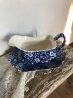 Burleigh sauskom Bleu Calico stafffordsire, Ophalen of Verzenden