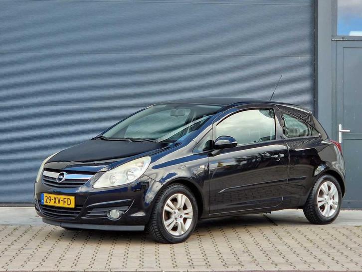 Opel - 2007 - Corsa - 1.2-16V Enjoy - 29-XV-FD, Auto's, Opel, Bedrijf, Corsa, Overige brandstoffen, Euro 4, B, MPV, Handgeschakeld