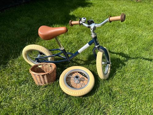 Donkerblauwe Veloretti Mini Loopfiets in zeer goede staat, Fietsen en Brommers, Fietsen | Kinderfietsjes, Zo goed als nieuw, Minder dan 16 inch
