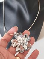 Vintage 90's gemerkt ketting met swarovski stenen, Verzamelen, Ophalen of Verzenden, Zo goed als nieuw, Sieraad of Horloge