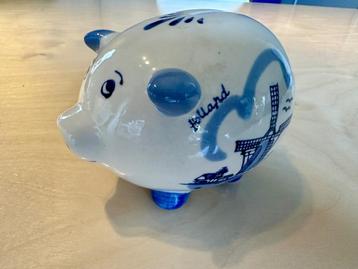spaarvarken delfts blauw beschikbaar voor biedingen