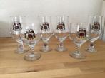 6 aparte bierglazen van Hoegaarden De Kluis, Ophalen of Verzenden, Zo goed als nieuw, Glas of Glazen, Overige merken