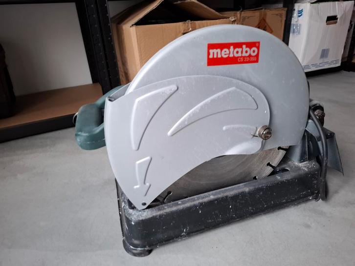 Metabo Afkortzaag CS 23-355, Doe-het-zelf en Verbouw, Gereedschap | Zaagmachines, Gebruikt, Afkortzaag, 1200 watt of meer, 70 mm of meer