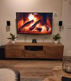 Mangohouten tv dressoir Elba, Huis en Inrichting, Kasten | Televisiemeubels, Ophalen of Verzenden, Zo goed als nieuw, 25 tot 50 cm