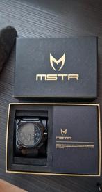 MSTR horloge (all black, Overige merken, Staal, Polshorloge, Ophalen of Verzenden