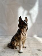 Vintage duitse herder beeld hondenbeeld shepherd, Ophalen of Verzenden, Zo goed als nieuw, Dier
