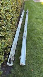 Dakgoot 2x 4 meter 125mm, Doe-het-zelf en Verbouw, Buizen en Afvoer, Ophalen, Gebruikt, Pvc, 4 tot 6 meter