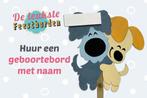 Geboortebord Woezel en Pip goedkoop huren voor meisje/jongen, Ophalen, Zo goed als nieuw, Geboortebord
