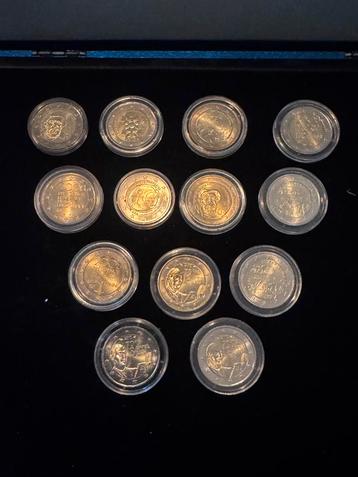 Collectie Euro Herdenkingsmunten beschikbaar voor biedingen