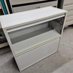 kleine kunststof kast met 2 roldeuren afm 89x87x45 cm bxhxd, Ophalen, Gebruikt