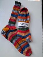 Mooie handgebreide warme wollen dames sokken, maat 38/39, Kleding | Dames, Sokken en Kniesokken, Overige kleuren, Nieuw, Ophalen of Verzenden