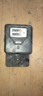 Antieke kWh Meter - Elektriciteitsmeter, Doe-het-zelf en Verbouw, Meetapparatuur, Ophalen of Verzenden, Gebruikt, Elektriciteit