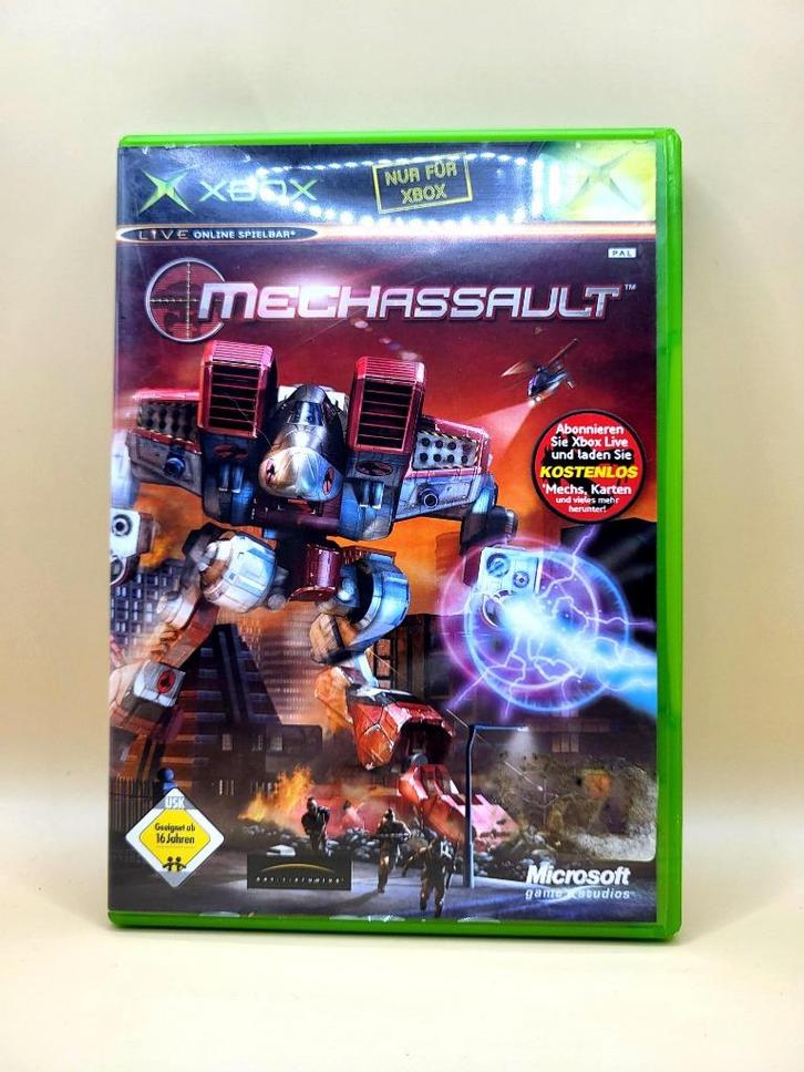 Mechassault Xbox Original, Spelcomputers en Games, Games | Xbox Original, Zo goed als nieuw, Avontuur en Actie, 1 speler, Vanaf 16 jaar
