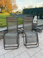 2x Lafuma ligstoel ligstoelen stoel, Ophalen, Gebruikt