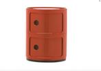 Kartell Componibili Kast - 2 Modules - Oranje | Van €120, nu, Huis en Inrichting, Kunststof, 1 of 2 laden, Kartell, Nieuw
