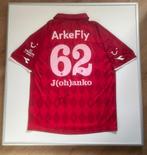 FC Twente Shirt - Gesigneerd met Janko handtekening, Maat L, Ophalen, Gebruikt, Shirt