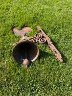 Antieke deurbel haan, Ophalen, Gebruikt, Draadloos