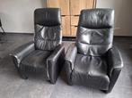 Relax fauteuils, Huis en Inrichting, Fauteuils, Ophalen, Gebruikt, Minder dan 75 cm, Leer