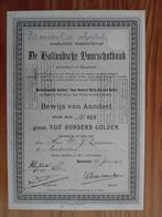 Aandeel Hollandsche Voorschotbank - 1902 - Haarlem, Ophalen of Verzenden, Voor 1920, Aandeel