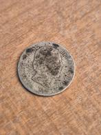 Zilveren 10 cent Willem III - 1869, Postzegels en Munten, Munten | Nederland, Koning Willem III, Verzenden, Zilver, 10 cent