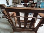 vintage leunstoel, Huis en Inrichting, Ophalen, Gebruikt, Hout