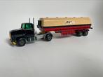model Ford LTS, Tankwagen Texaco Matchbox zwart, 1/50, Ophalen of Verzenden, Gebruikt, Bus of Vrachtwagen, Matchbox