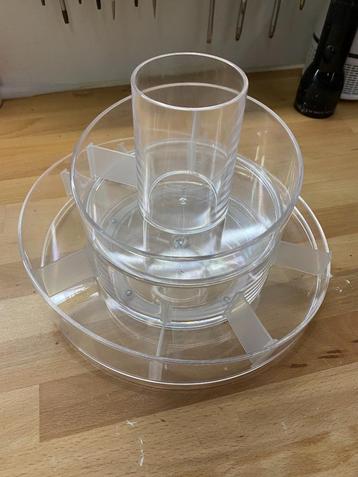 Umbra Cascada opbergbak 25x25x17cm Kunststof Transparant beschikbaar voor biedingen