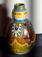Rhodian plateel vaas art deco., Antiek en Kunst, Antiek | Keramiek en Aardewerk, Ophalen of Verzenden