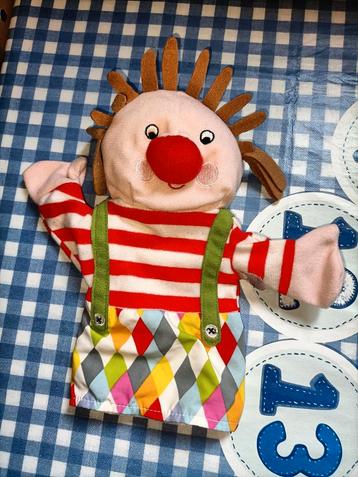 Ikea clown handpop 24 cm groot  beschikbaar voor biedingen