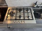 pelgrim GK465RVS met wokbrander, Witgoed en Apparatuur, Kookplaten, Ophalen, Gebruikt, Inbouw, Gas