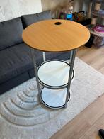 Inklapbare statafel - handig en compact!, Minder dan 55 cm, Metaal of Aluminium, Rond, Ophalen of Verzenden