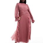 Asos Design - maxi jurk oudroze | maat 46, Kleding | Dames, ASOS, Maat 46/48 (XL) of groter, Nieuw, Ophalen of Verzenden