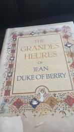 THE GRANDES HEURES of JEAN DUKE of BERRY 1971 New York, Antiek en Kunst, Verzenden, Biblioth. Nationale Paris