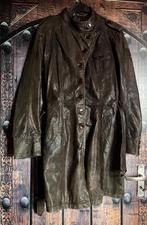 Super stoere dunne getaillerde echt lederen jas 44 nu 59,99€, Kleding | Dames, Gipsy, Bruin, Maat 42/44 (L), Ophalen of Verzenden