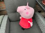 Nieuwe zgan grote Peppa Pig knuffel 50cm roze rood, Ophalen, Nieuw