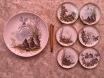 Kiaser porselein 7 delig set compleet - VINTAGE, Antiek en Kunst, Antiek | Servies los, Ophalen of Verzenden